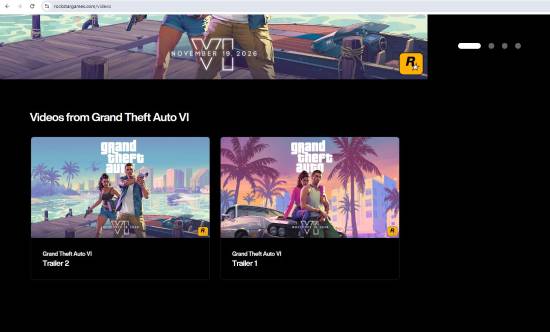 R星移除《GTA6》第二支预告\