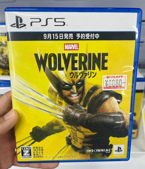 《漫威金刚狼》实体盘展示盒曝光！Z评级