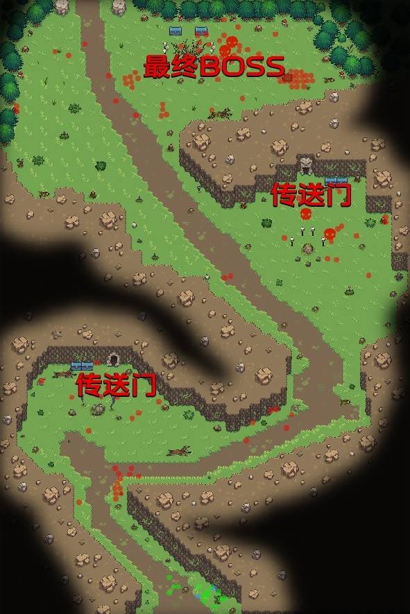 《远征公会》乱石峡谷地图分享 乱石峡谷BOSS及传送门位置一览