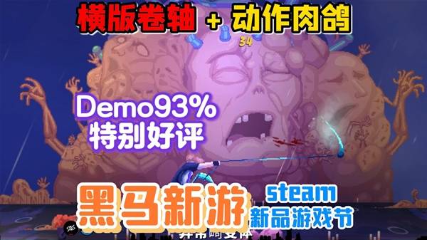 《鹰派大统领》横版卷轴动作肉鸽试玩