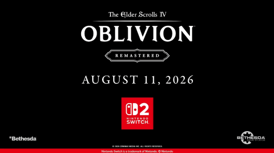 采用完整卡带！《上古卷轴4：湮灭》Switch2版8月11日发售
