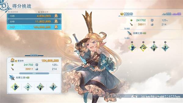 《碧蓝幻想Relink无尽黄昏》夏洛特MLV30配装推荐 DLC豆丁配装分享