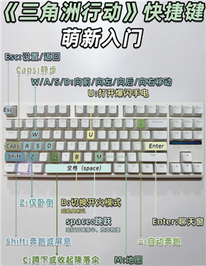 三角洲行动快捷键都有哪些 三角洲行动快捷键哪个是加血 三角洲行动快捷键都有哪些 三角洲行动快捷键哪个是加血