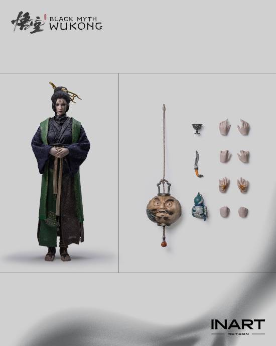 《黑神话:悟空》四姐能救了!可动人偶明日开售 498元