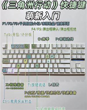三角洲行动快捷键都有哪些 三角洲行动快捷键哪个是加血 三角洲行动快捷键都有哪些 三角洲行动快捷键哪个是加血