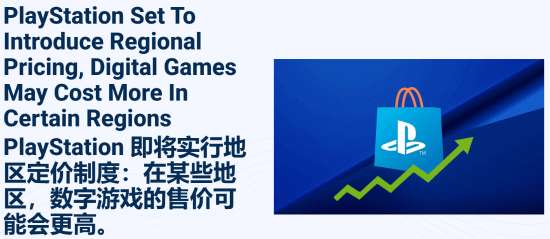 索尼新定价机制来了!部分地区执行 数字游戏或要涨价