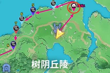 《龙之剑觉醒》所有迷你游戏位置一览_树阴丘陵区域